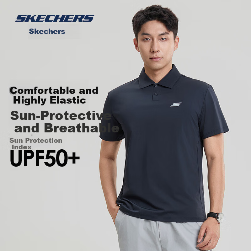 Skechers Men's 2026 Summer Polo - Breathable & Cool