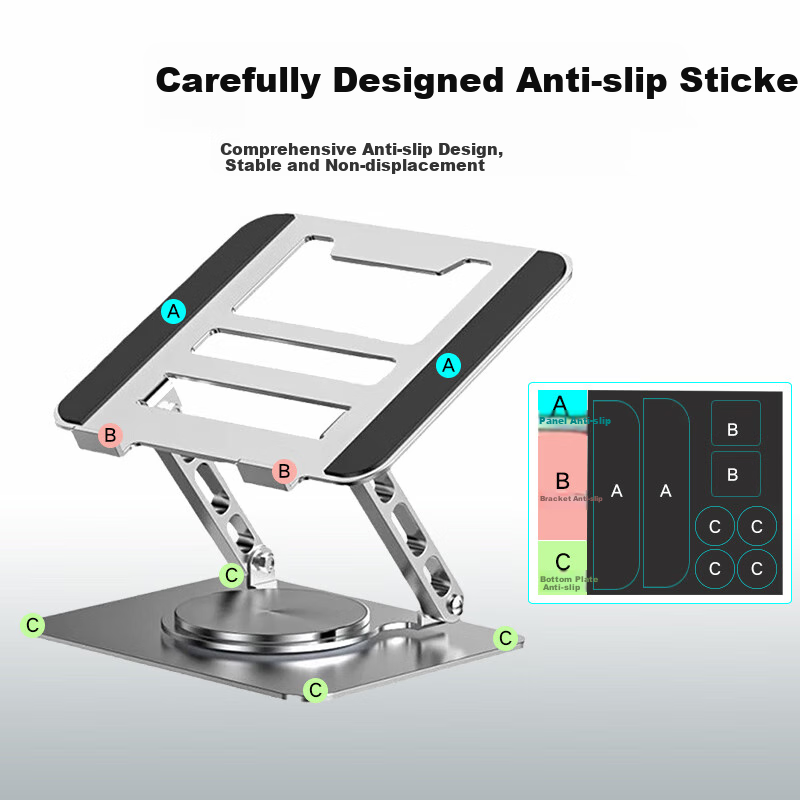 Youhuoda Upgraded Rotating Laptop Stand