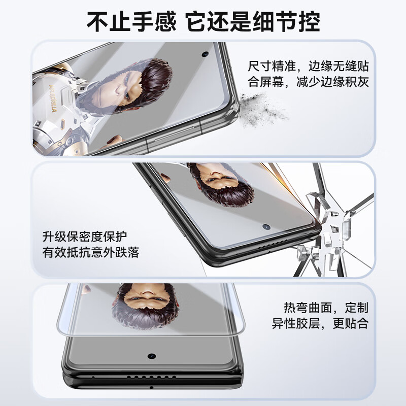 BLUEO Tempered Glass Protector for Honor Magic V5