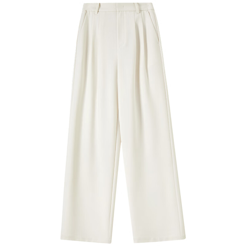 Sentubila 3D Pleated Elastic Waist Pants