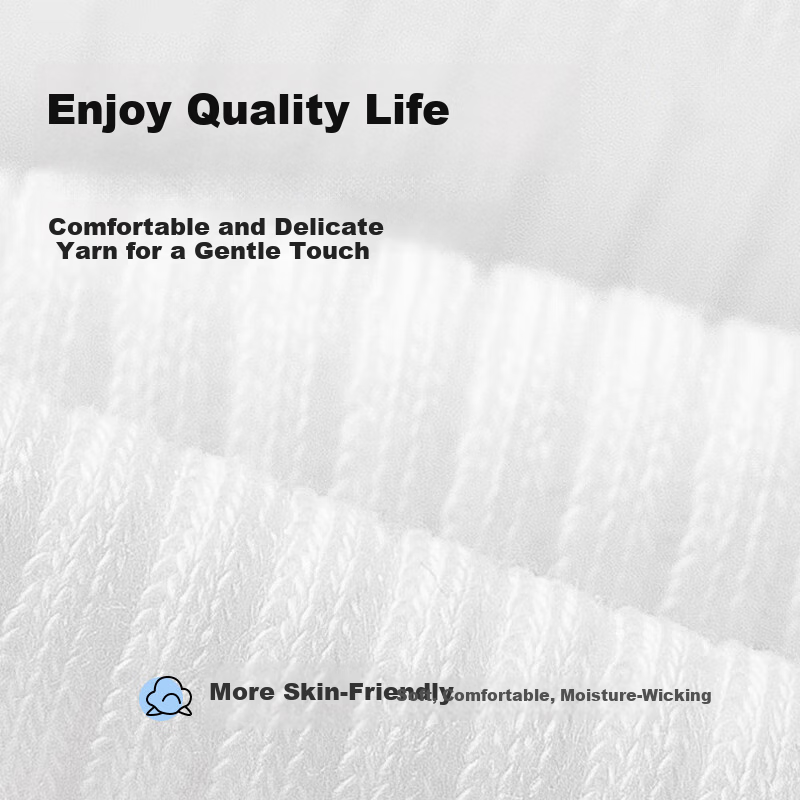 Qihaiqiu Disposable Socks - Breathable & Comfortable for Travel & Sports