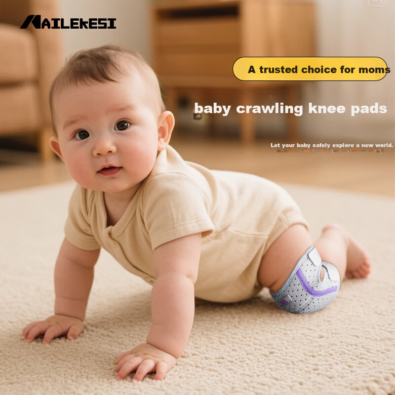 NAILEKESI N Baby Knee Pads for Crawling & Learning