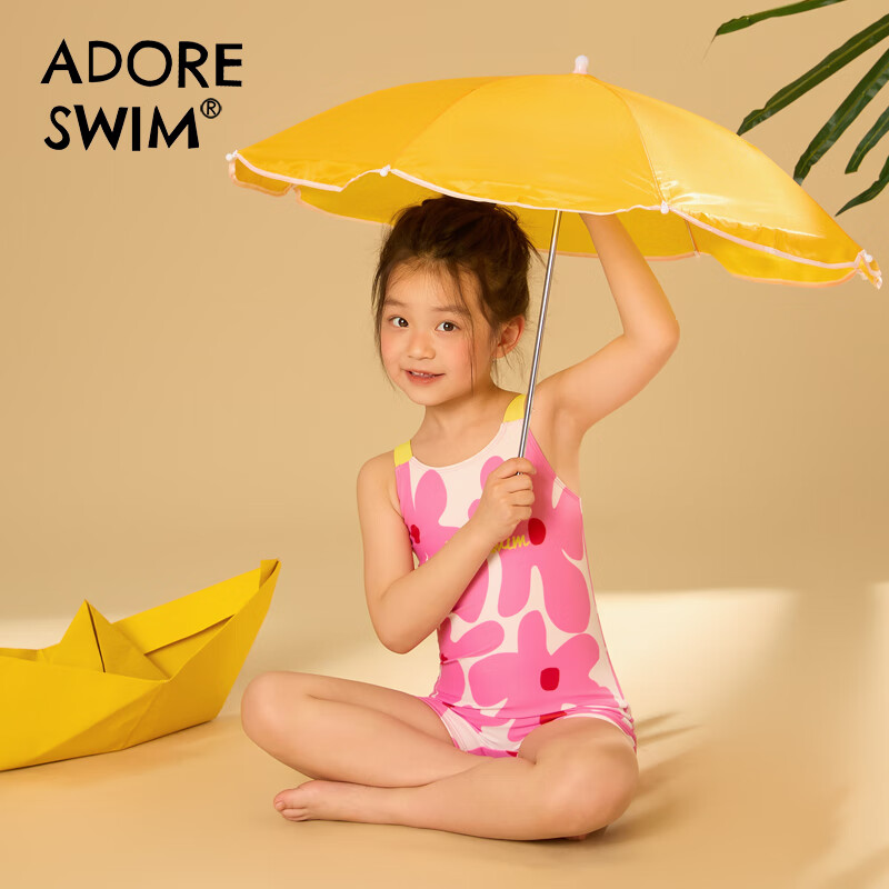 Adoreswim Girls' 2024 Cute One-Piece Swimsuit
