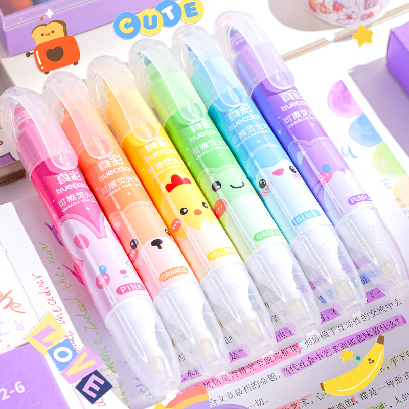 TRUECOLOR Erasable Fluorescent Highlighter