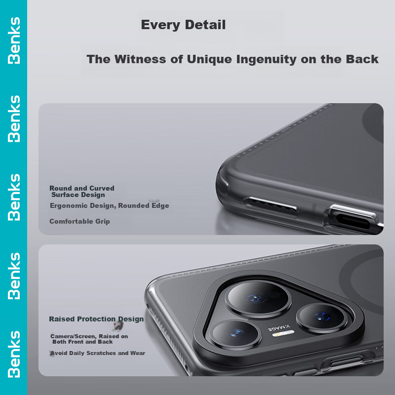 Benks Shockproof Magnetic Case for Huawei Pura 80