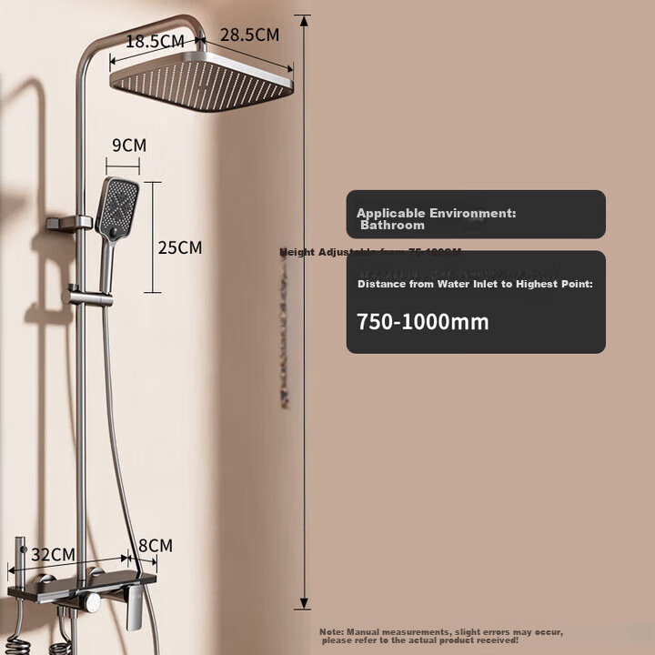 Zhigao 2025 New Mo Pressure-Increasing Shower Set