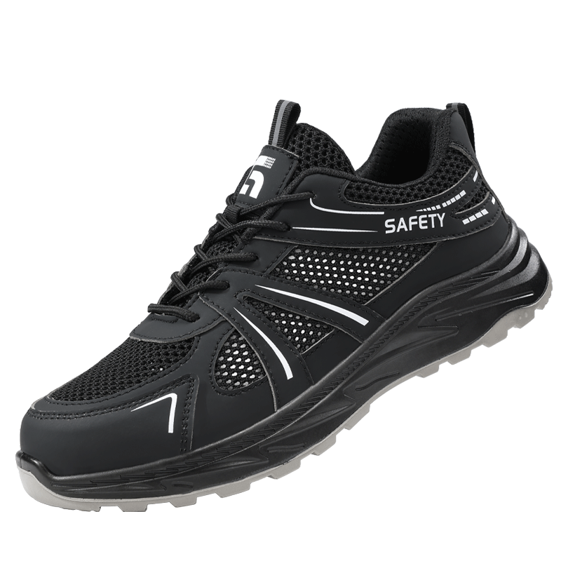 Jingtu Steel Toe Safety Work Shoes for Men - Anti-Smash, Anti-Puncture