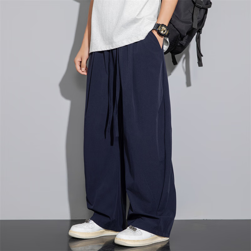 IZEXX Men's Autumn Wide-Leg Casual Pants