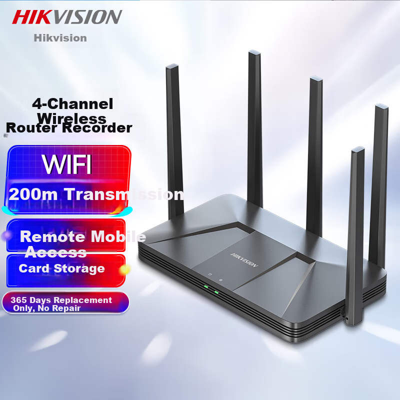 Hikvision 4ch WiFi Wireless DVR Router