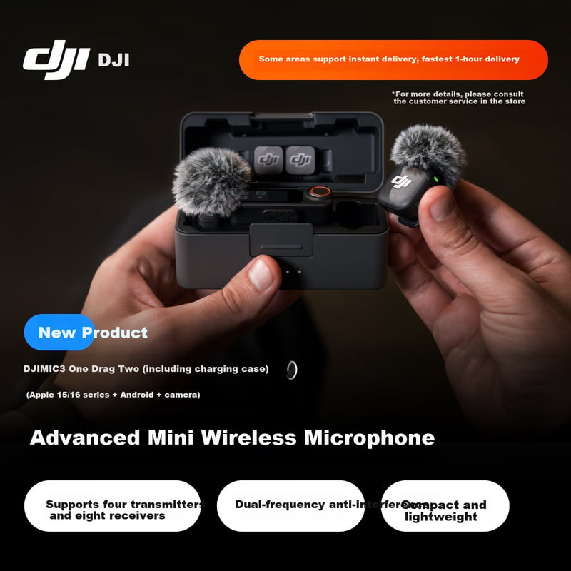 DJI Mic 3 Advanced Mini Wireless Microphone