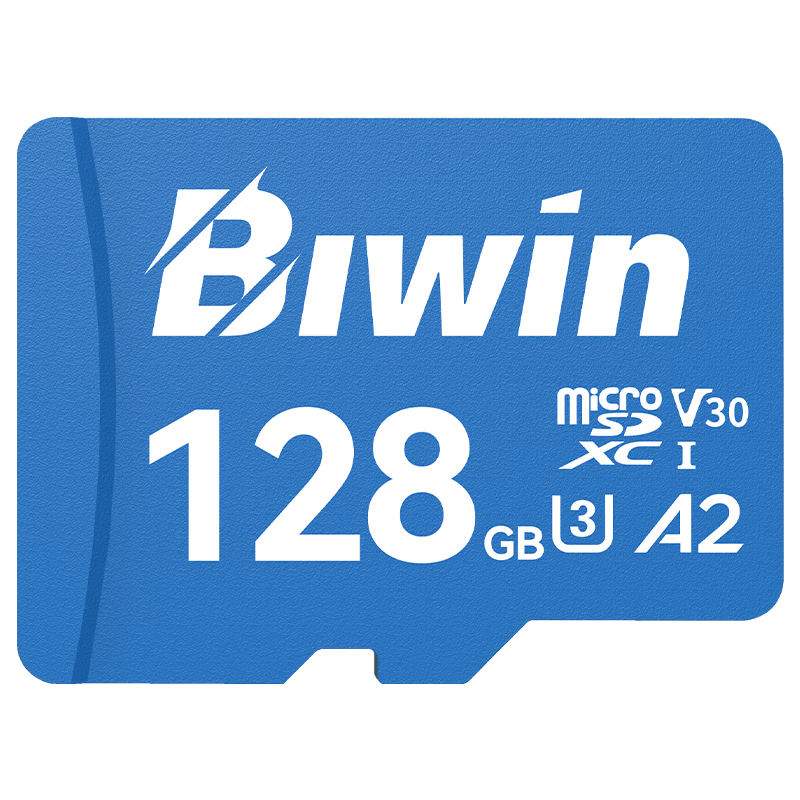 BIWIN 128GB TF MicroSD Card - 210MB/s Read Speed
