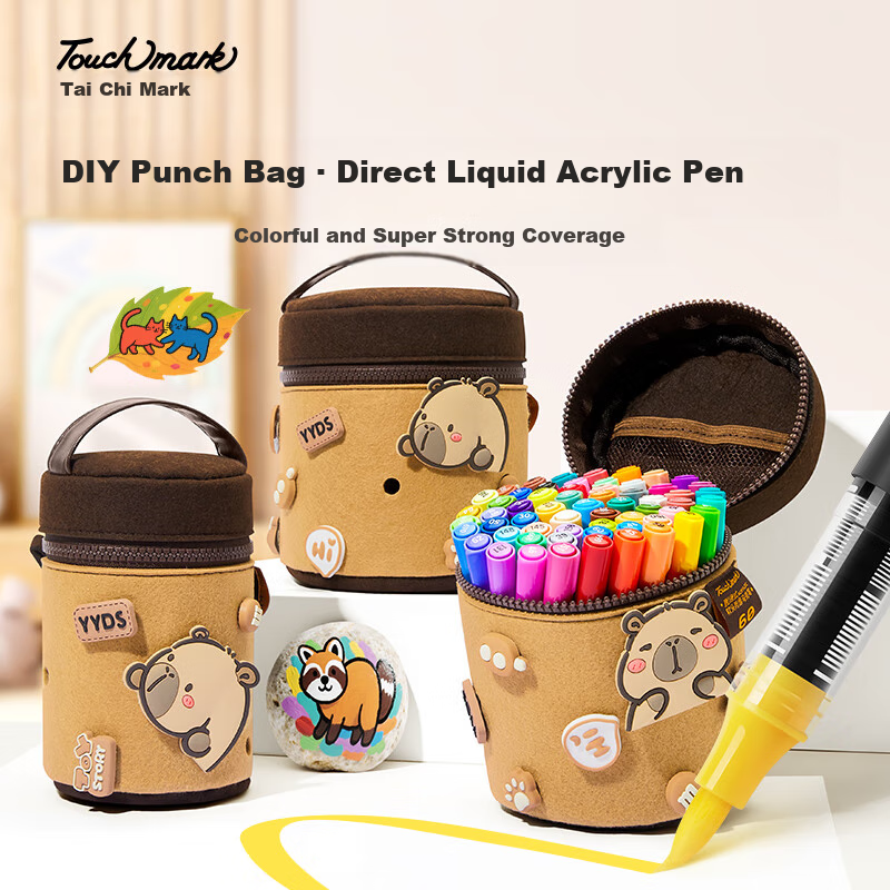 Touch Mark Acrylic Markers 36 Colors Capybara DIY