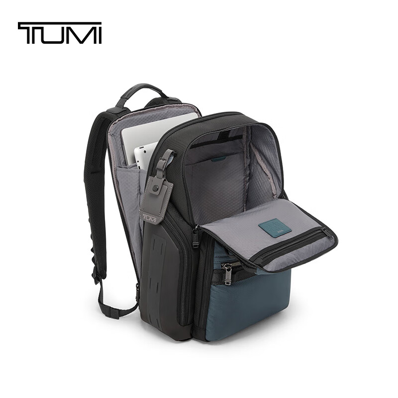 TUMI ALPHA BRAVO Men's Backpack Navy Blue
