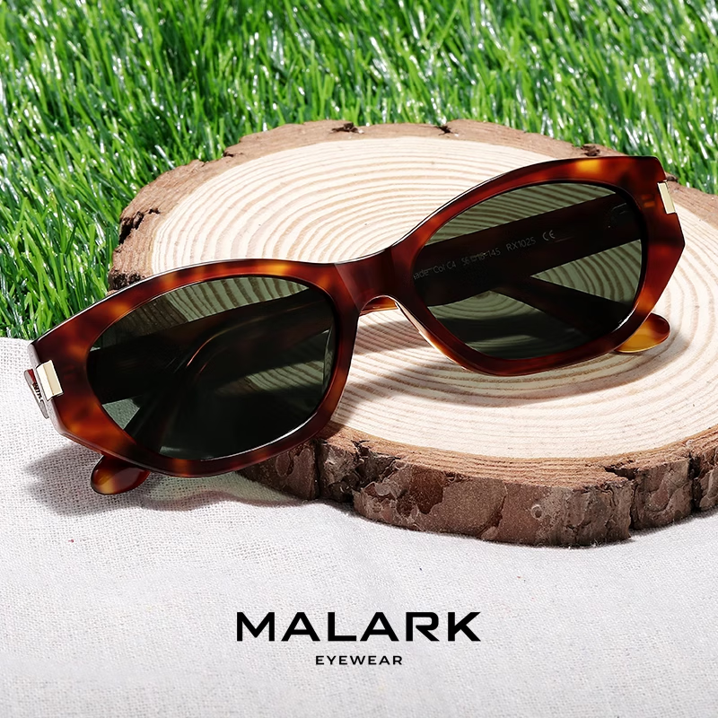 Molake Retro Cat-Eye UV400 Polarized Sunglasses