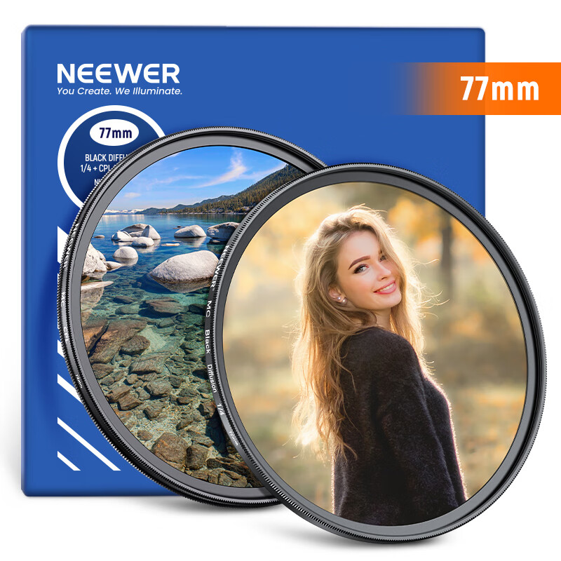 NEEWER CPL&1/4 Soft Filter for Mir