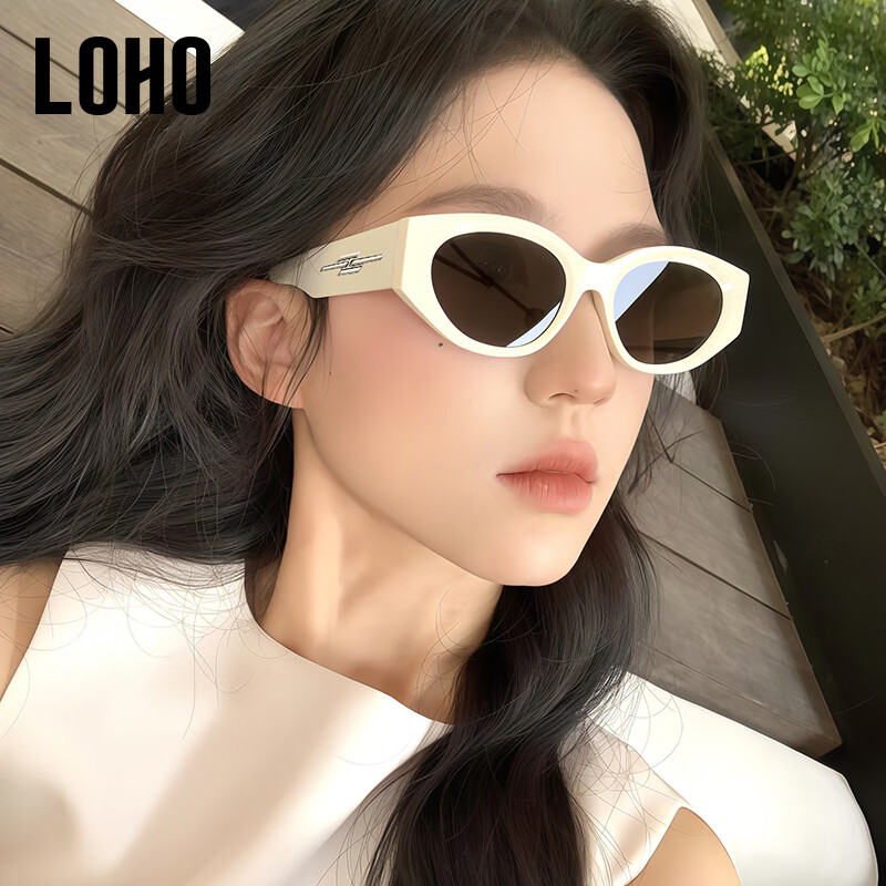LOHO Wealthy Heiress UV Protection Cat-Eye Sunglasses