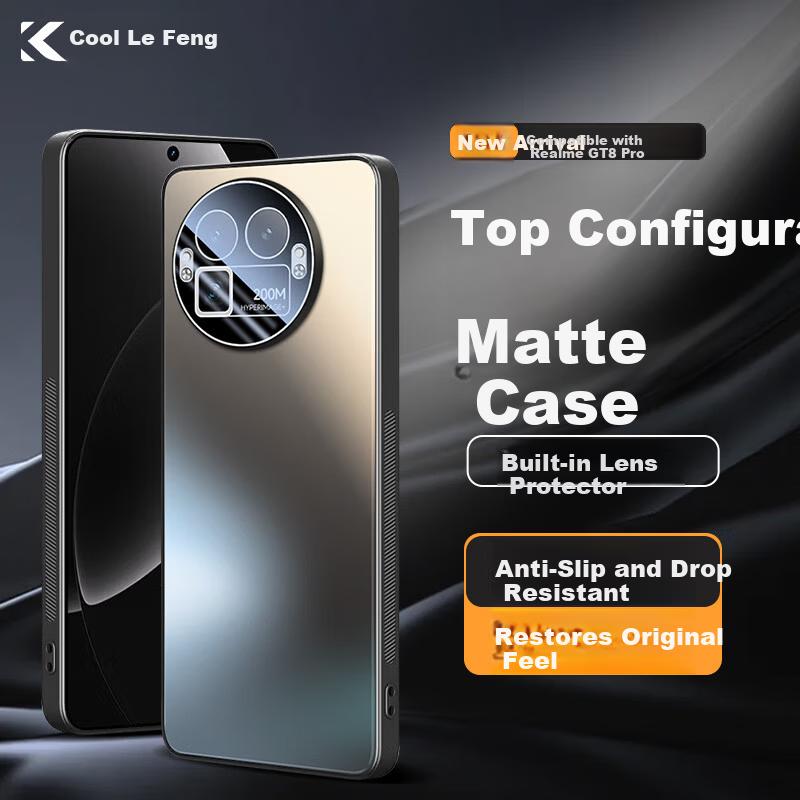 Coollefun Luminous AG Matte Realme GT8 Pro Case