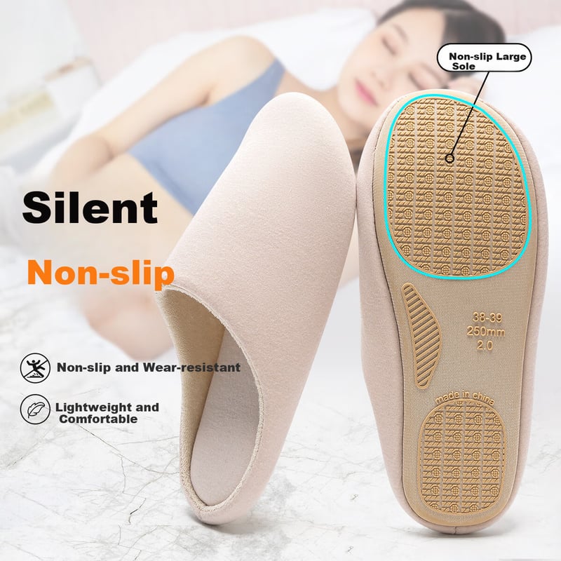 TZLDN Cozy Non-Slip Slippers for Men