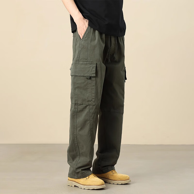 JEEP Men's Casual Cargo Pants, Loose Fit Plus Size