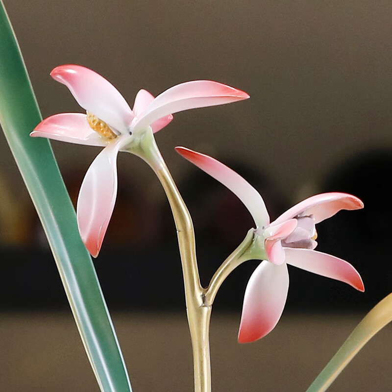 Clivia Copper Ornament