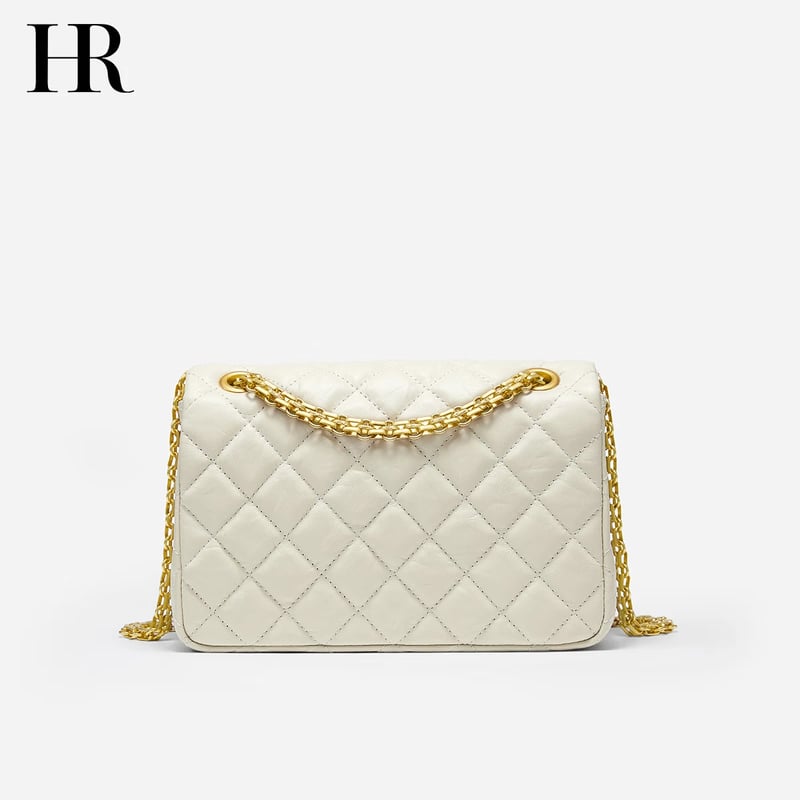 HR Handbag - Chanel-Style Quilted Chain Bag