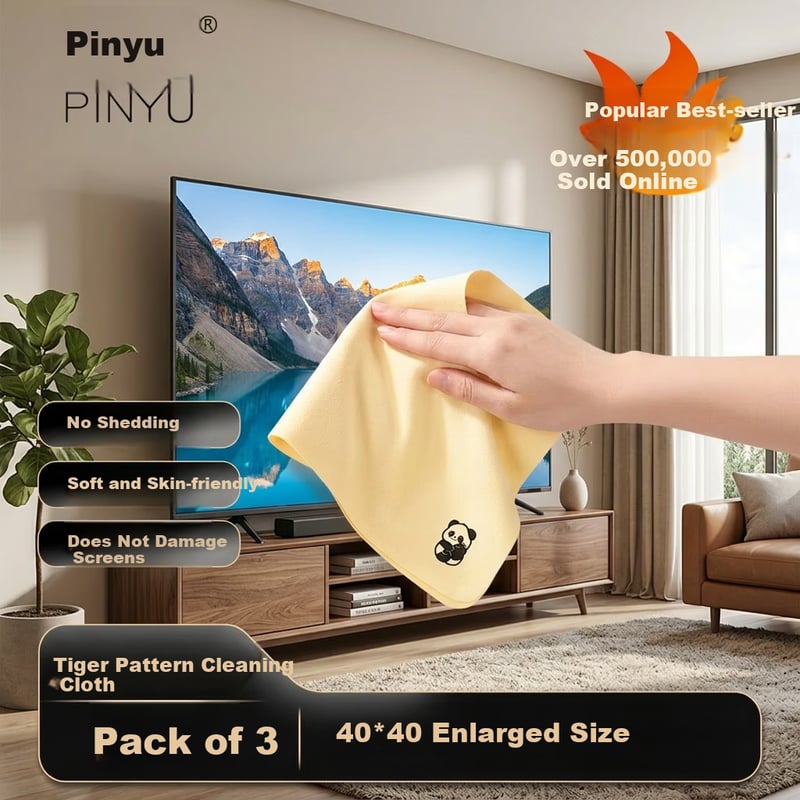 PINYU Microfiber Cleaning Cloth for Electronics