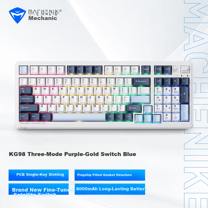 MACHENIKE Mechanic KG98 Custom Mechanical Keyboard