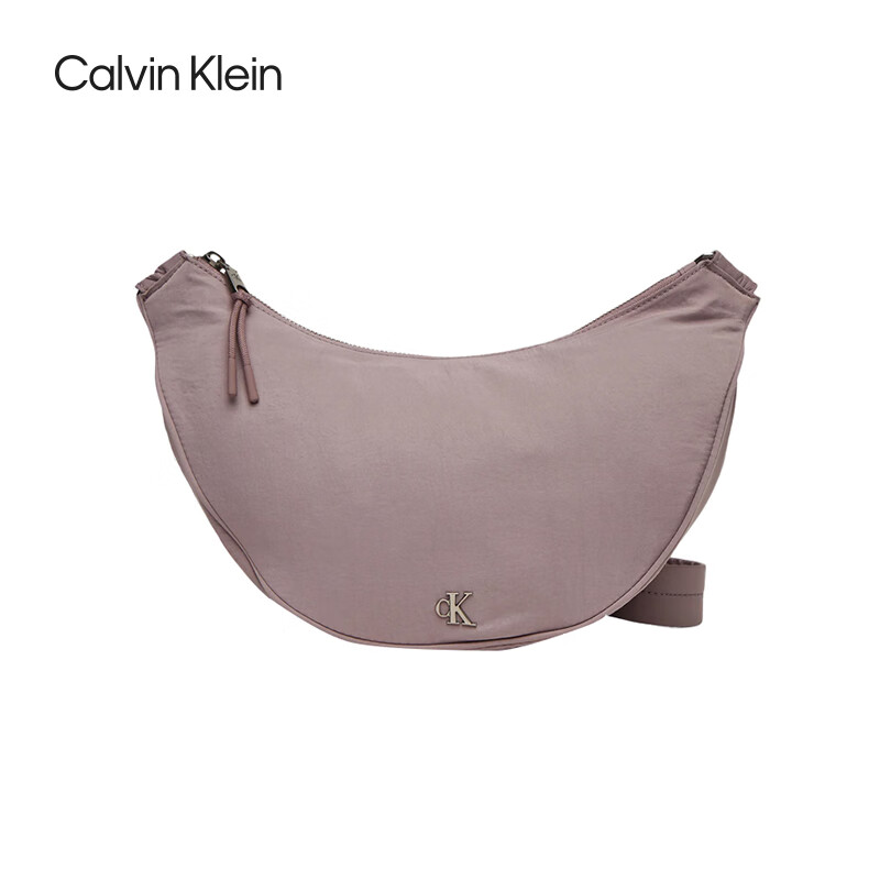 Calvin Klein CK Women's Luxury Shoulder Bag with Metal Logo