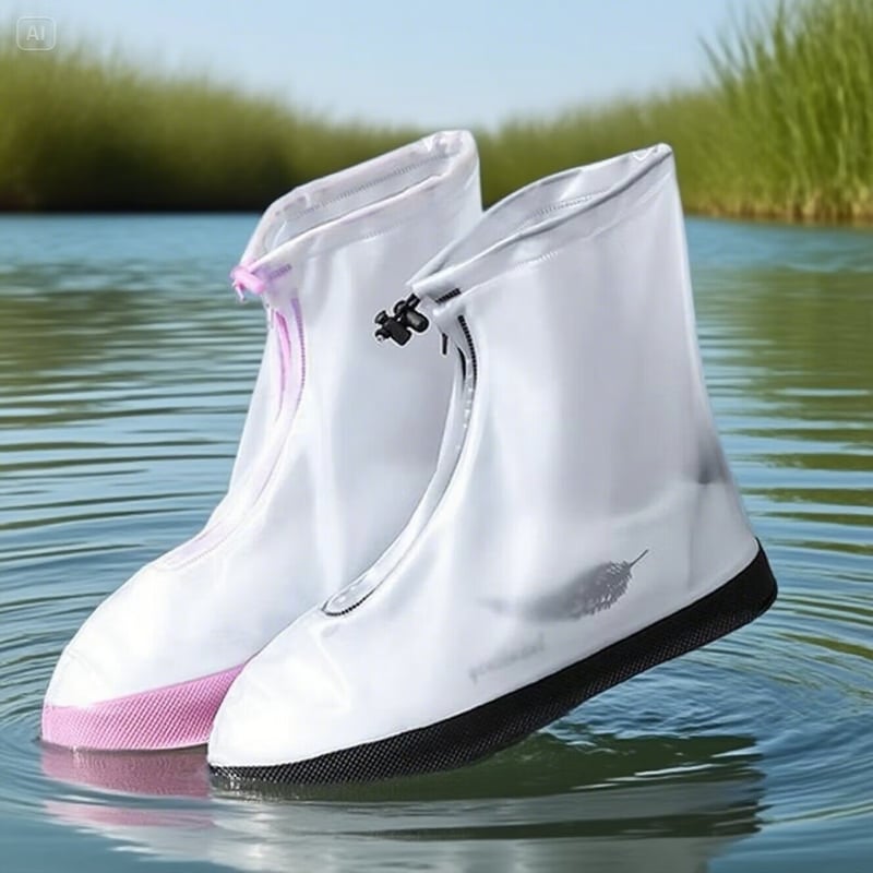 Meebordi Waterproof Rain Shoe Covers