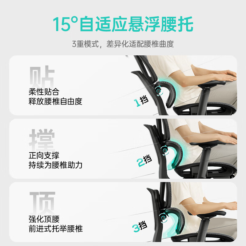 Hbada P3 Ergonomic Gaming Chair with Footrest