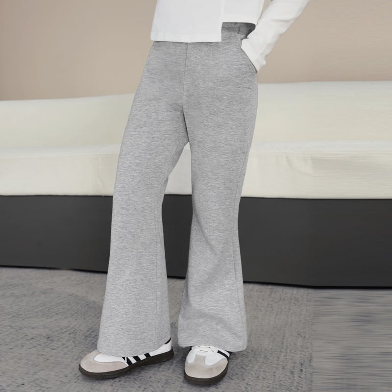 LUSON Girls' Flared Pants 2025 Autumn New Style