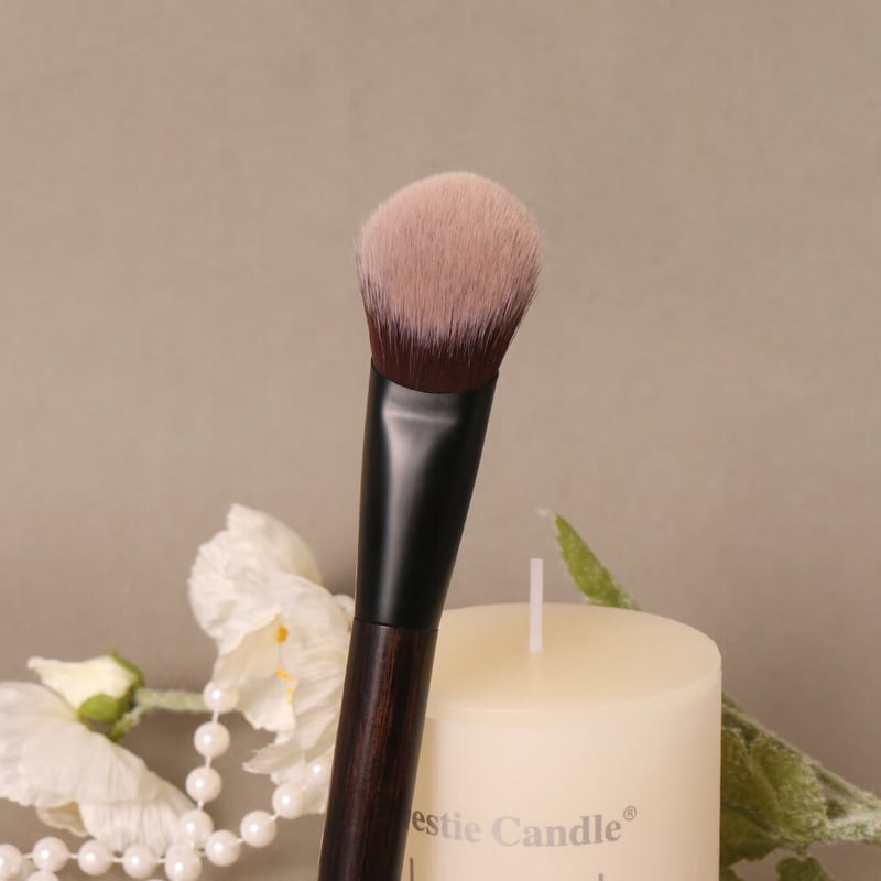 Tanmu T65 Sloped Blush Cream Brush - Soft & Portable