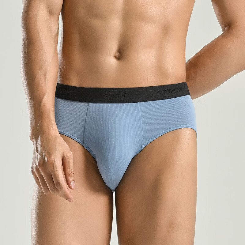 Skechers 7A Antibacterial Underwear for Men - Lightweight Seamless Briefs