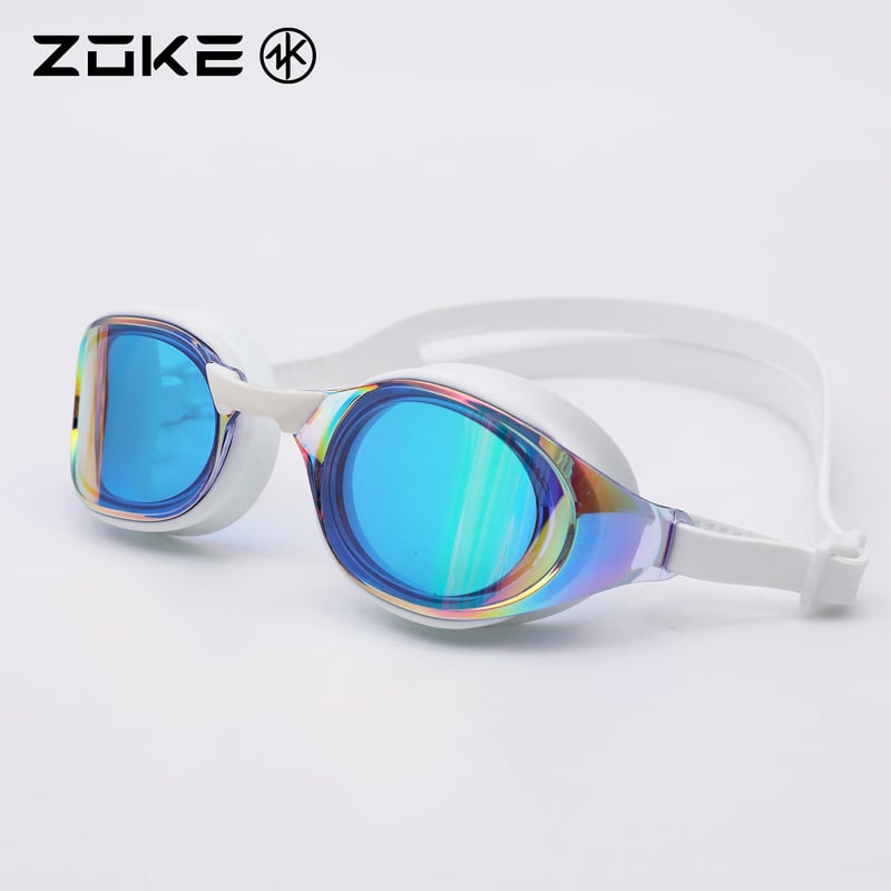 ZOKE Adult Electroplated Swimming Goggles - Anti-Fog HD Comfort