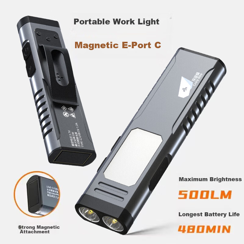 Tanlu Feng High Brightness Magnetic Flashlight