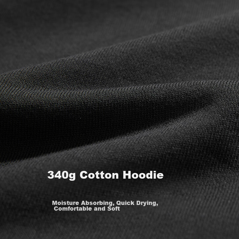 CABBEEN 340G Pure Cotton Sweatshirt with Logo