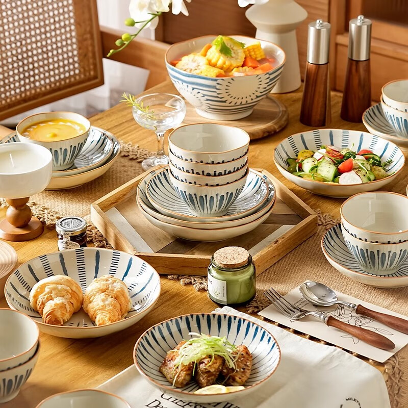 CERAMICS Japanese Ceramic Tableware Set