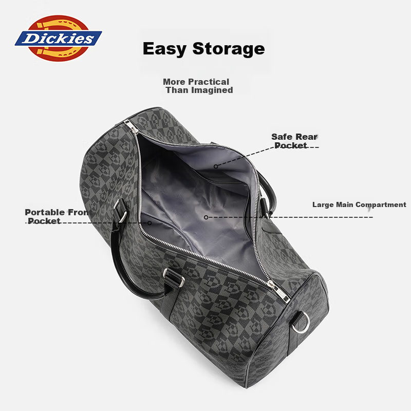 Dickies Vintage Print Sports Bag