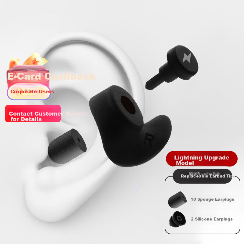 BWNK Sleep & Study Earplugs - Noise Reduction