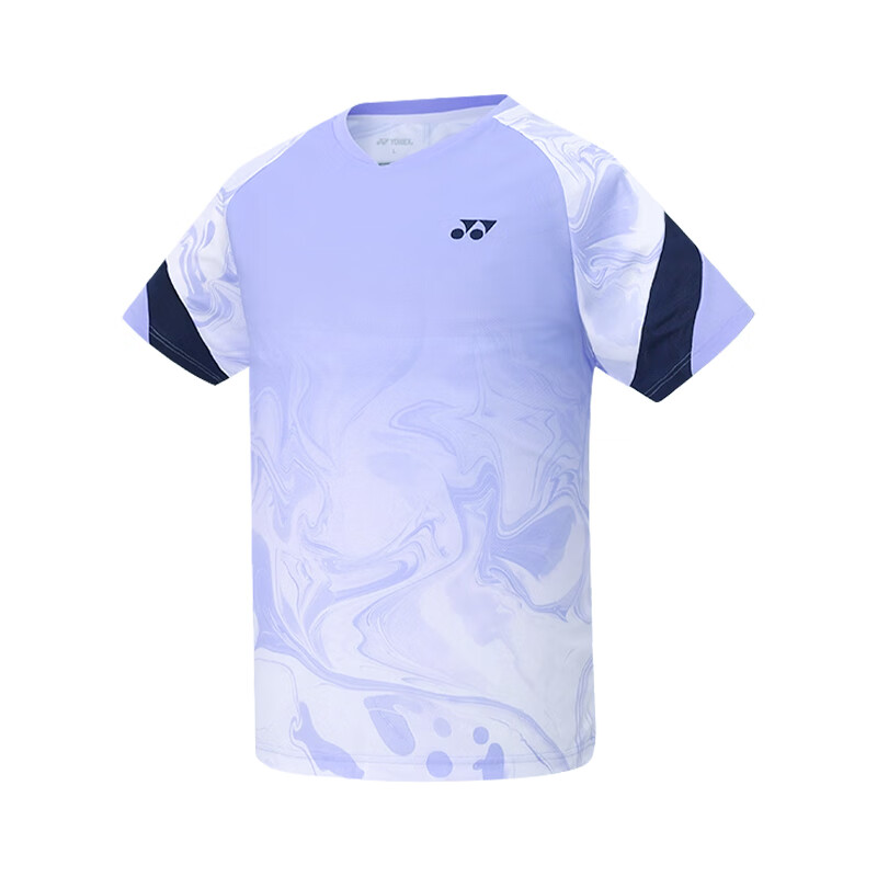 YONEX Men's Quick-Dry Badminton T-Shirt Lavender