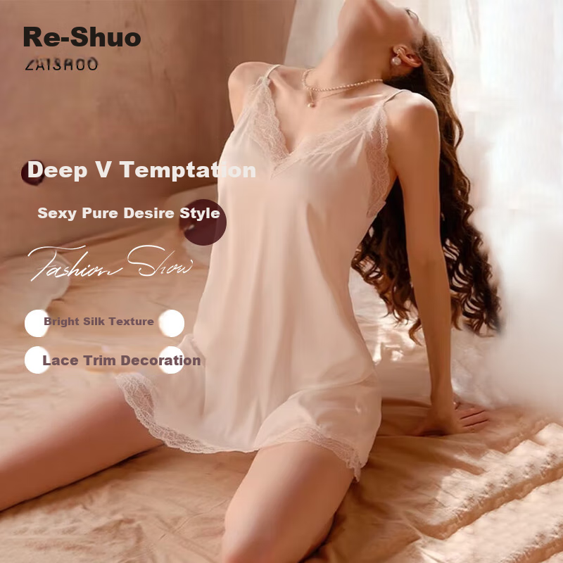 Zaishuo Sexy Lace Loungewear