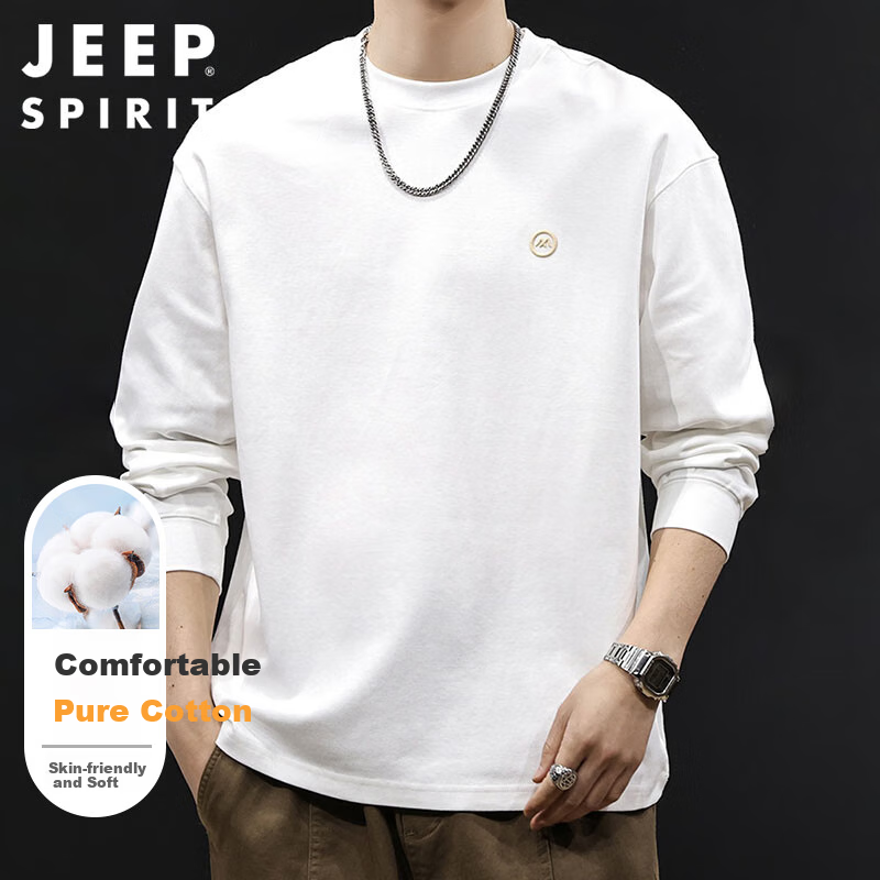 JEEP SPIRIT Men's Long-Sleeve T-Shirt