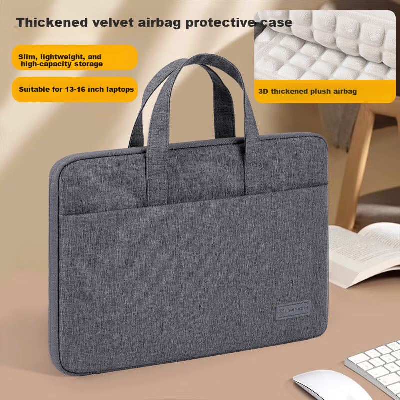 BRINCH 14-15" Laptop Bag - Dark Gray