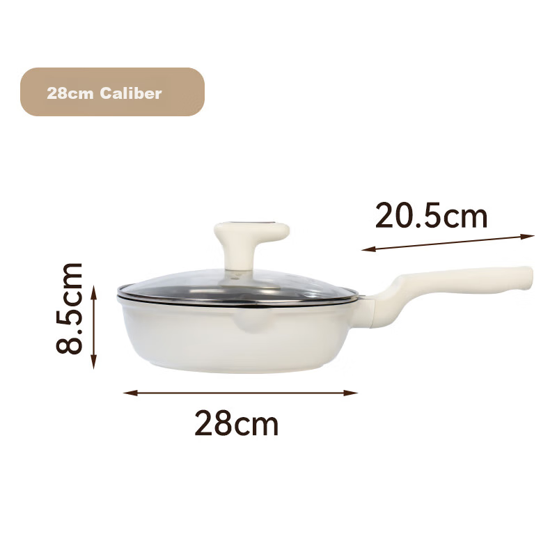 Bear Titanium Non-Stick Frying Pan for Steak & Eggs