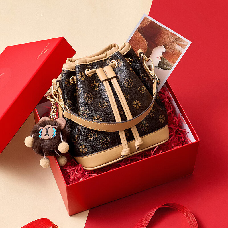 Hongqingting 2025 New Style Bucket Bag