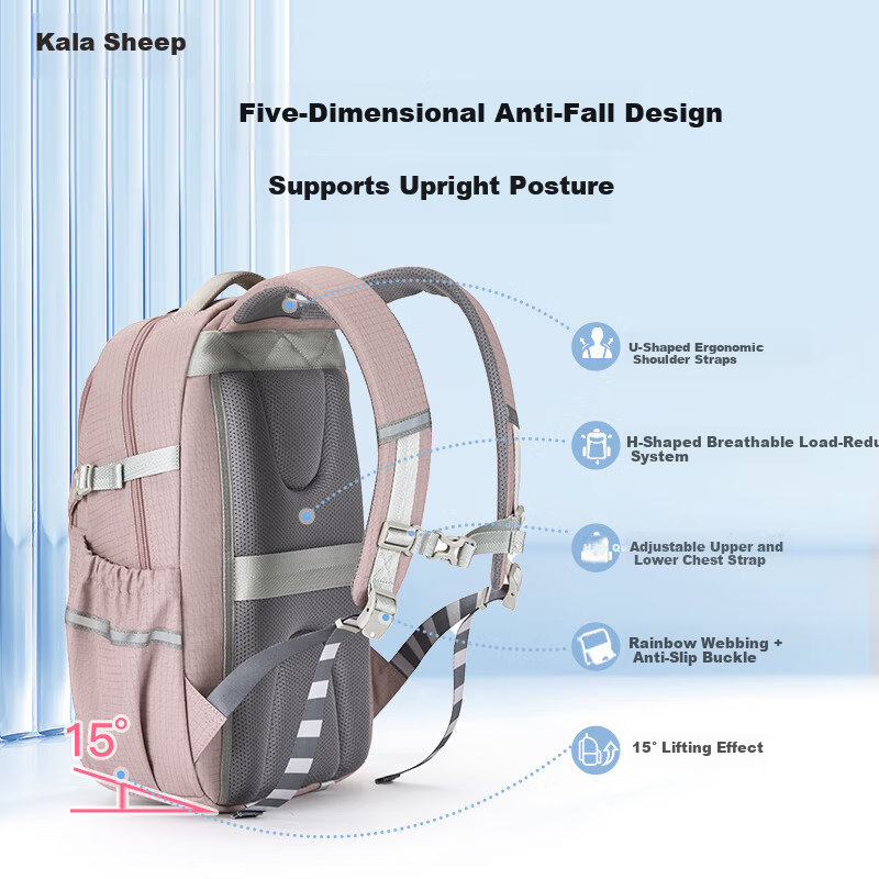 KALA·Y Kala Sheep Backpack for Junior High Students