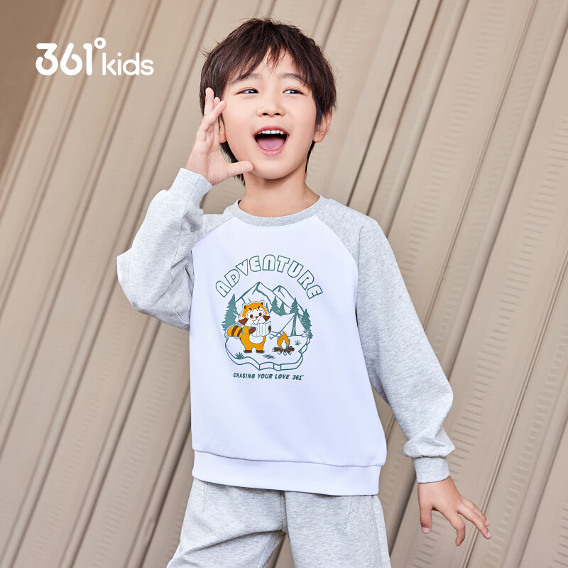361° Kids Color-Block Cartoon Sweatshirt