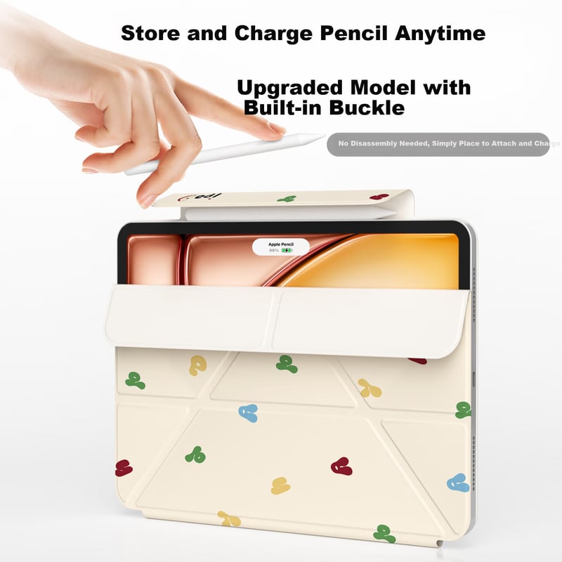 Zoyu iPad 11 Y-Fold Case with Magnetic Closure