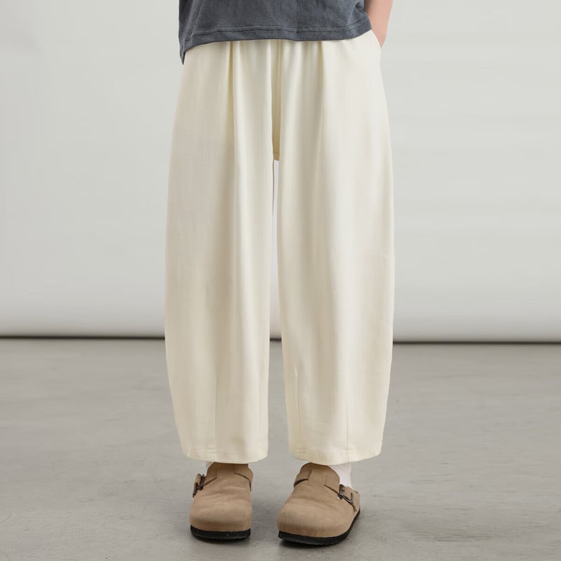 LUSON Girls' Casual Banana Pants
