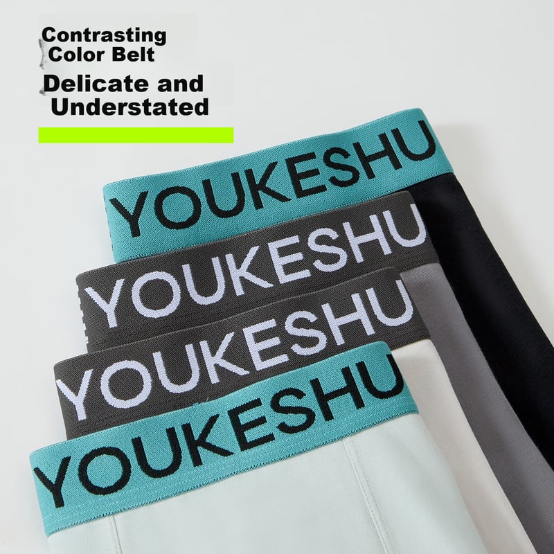 Youkeshu Cotton Mulberry Silk Underwear 10A Antibacterial